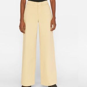 FRAME Wide Leg Tomboy Trouser
in Washed Tan